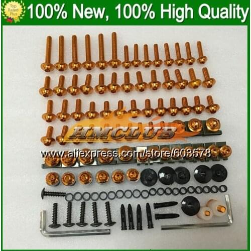 Fairing bolts full screw kit For HONDA CBR600RR 03 04 05 06 CBR600 RR CBR 600 RR 2003 2004 2005 2006 CL111 Nuts bolt screws Nut