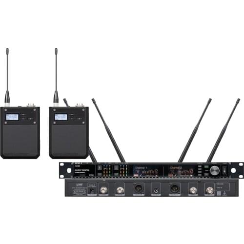 Original MiCWL AD4D ADX1 True Diversity Digital Wireless DJ Karaoke Stage Sing Headset Microphone System 500m Range