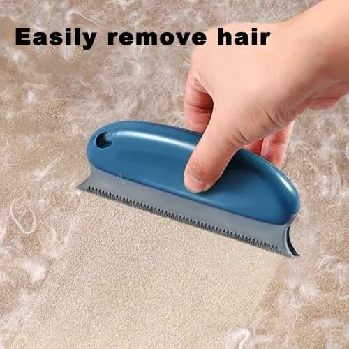 Pet Hair Remover Brush Dog Cat Grooming Comb Carpet Cleaning Brush Portable Removal Sofa Clothes Cleaning Dogs Cats Hair Remover