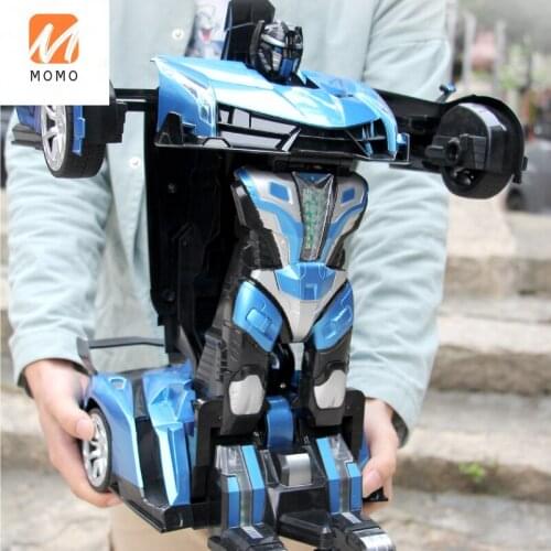 Gesture Induction Deformation Remote Control Robot Four-Wheel Drive Oversized Model Childrens Toy Car Boy Charging