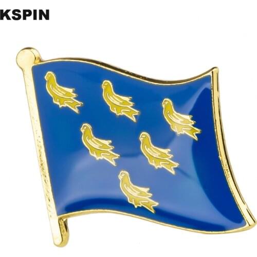SUSSEX United Kingdom Flag Badge Country Flag Badges Lapel Pin Brooch Brooch Icons XY0433