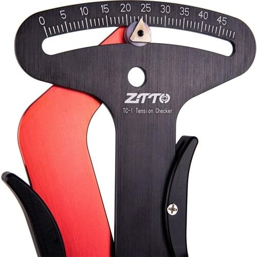 ZTTO Bicycle Spoke Tension Meter Wheel Spokes Checker Tool CNC Reliable Indicator Accurate Stable Compete With Blue Tool TM-1