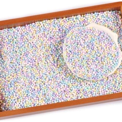 10g Multicolor Foam Balls Plastic Foam Gift Box Filler Polystyrene Styrofoam Bubble Beads DIY Wedding Christmas Party Decoration