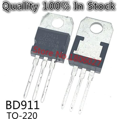 10pcs/lot BD911 Darlington 15A / 100V TO-220