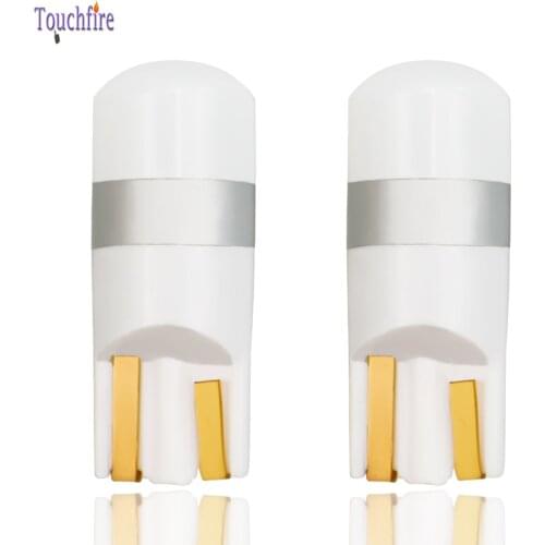 10PCS T10 W5W 194 168 LED CANBUS 3030 Car Bulbs Auto Lamp Parking Side Interior Reading Map Light White ice blue Amber 12-24V