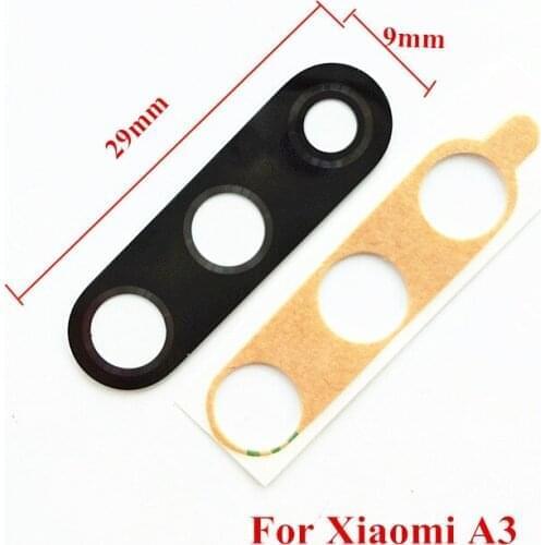 10x New Back Camera Lens Glass with Adhesive Sticker for Xiaomi A3 Mi A3