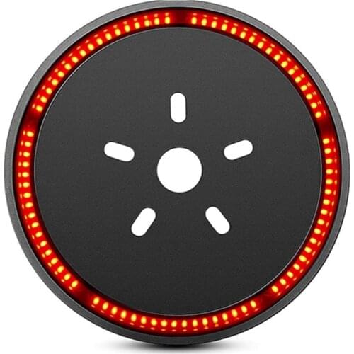 AU04 -Spare Tire Brake Light Wheel Light 3Rd Third Brake Light for JEEP Wrangler 2007-2018 JK JKU YJ TJ, Red Light