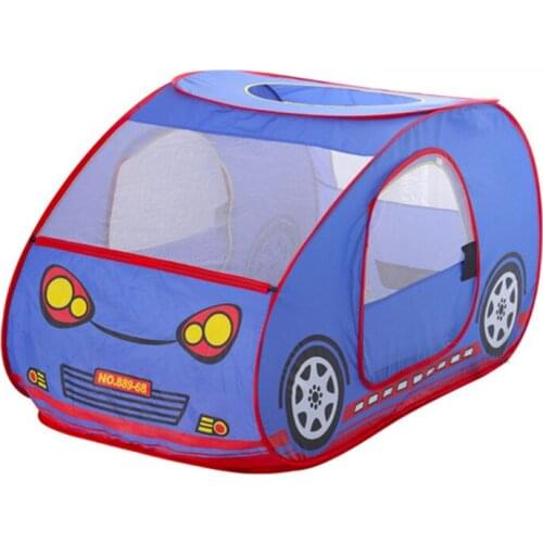 Childrens play house tent car shape baby indoor outdoor portable foldable fun game tent ocean ball pool toy gift for kids