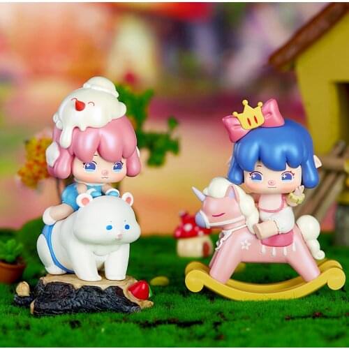 Blind Box Toys Fey Fey Princess Fairy Tale Secret Pig Surprise Guess Bag Caja Ciega Blind Bag Toys for Girls Figures Model Gift