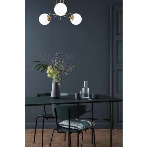 Special Design Lux Chandelier Living Area Hotel Metal Gold triple modern