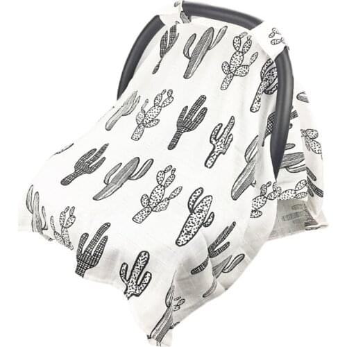 Baby Mosquito Net Stroller Cover for Baby Muslin Stroller Nursing Canopy Breastfeeding Sun Shade Craddle Blanket Trolley Covers