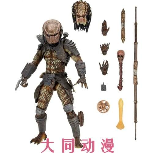 Original NECA Predator 7" Ultimate City Hunter Action Figure 2017 Predator Deluxe Pack Series Collectible NEW IN BOX