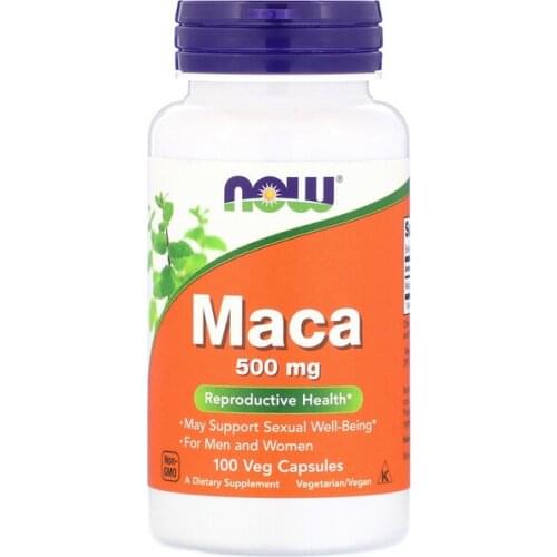 Now Foods, Maca, 500 mg, 100 Veg Capsules FREE SHIPPING