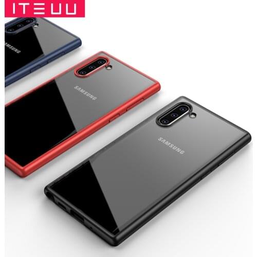 ITEUU Anti-knock Clear Case for Samsung Galaxy Note 10 10 Plus Cases Soft Transparent Back Cover for Samsung Note10 Note10Plus