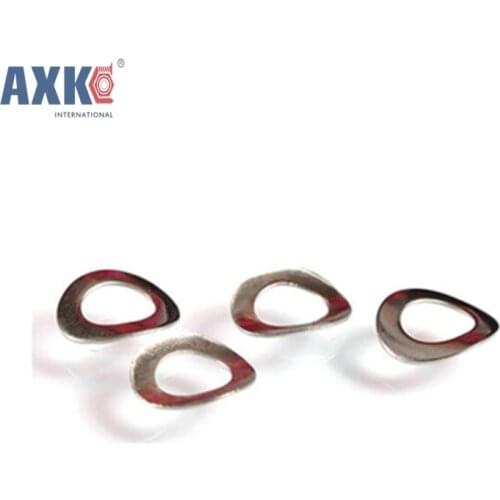 100Pcs DIN137A GB860 M2 M2.5 M3 M4 M5 M6 304 Stainless Steel Wave Washers Spring Washer AXK089