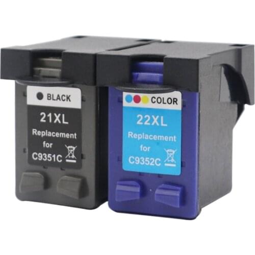 Compatible Ink Cartridges for HP21 for HP22 21XL 22XL for HP Deskjet 3915 D1320 D1530 F2100 F2280 F4100 F4180 F300 F380 D2300