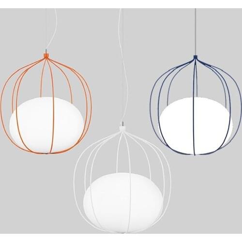 Modern LED Glass Pendant Light Nordic Restaurant Cafe Lighting Fixture Home Decor Bedside Lamp Living Room Kitchen Hanging Light