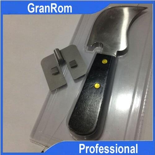 Quarter Moon Knife Groove Vinyl Floor Sciving leather cut trimming knife and weld seam guide Vinyl Weld Kit