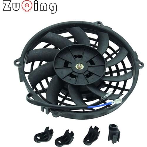 High Performance Radiator Cooling Fan Oil Cooler Water Cooler Cooling Fan For Dirt Bike Motorcycle ATV Quad Buggy FS-004