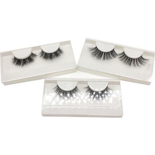 1 Pair Mink Lashes Wholesale Eyelashes Bulk Fluffy Messy Natural Mink Lashes Makeup Fake Eyelashes Soft False eyelashes