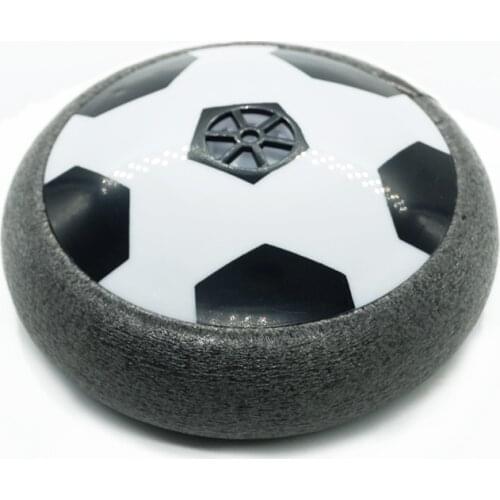 1pc Safe Indoor Kids Sports Ball Air Power Soccer Disk Game Bright Light Electric Suspension Football Toy for Children