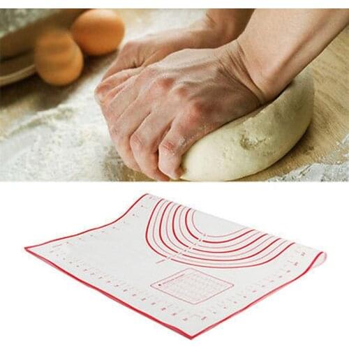 60*40cm Silicone Fiberglass Baking Sheet Rolling Dough Pastry Cakes Bakeware Liner Pad Mat Oven Pasta Cooking Tools