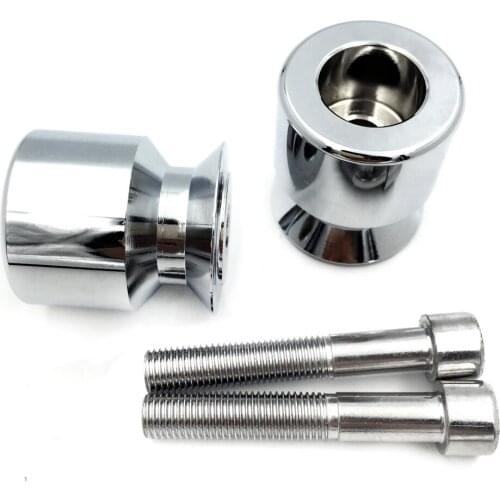 Aftermarket free shipping Motorcycle accessories Chrome Swingarm Spools for Kawasaki Ninja 250R 650R ZX 6R 9R 10R 12R 14R Z1000