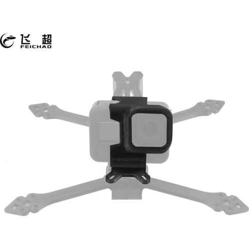 FEICHAO 3D Printed TPU Camera Mount Camera Cover Protector For Gopro hero 8 Action Camera 25/30 Degree Angle for F4 x2 Frame