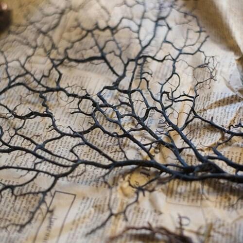 Sea Willow Tree Sea Iron Tree Coral Branch Red Willow decoration fish thank Ornamento Y3O2