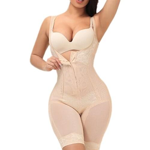 Womens Waist Corset Fajas Colombianas Slimming Bodysuit Modeling Strap Underwear Push Up Butt Lifter Waist Trainer Body Shaper