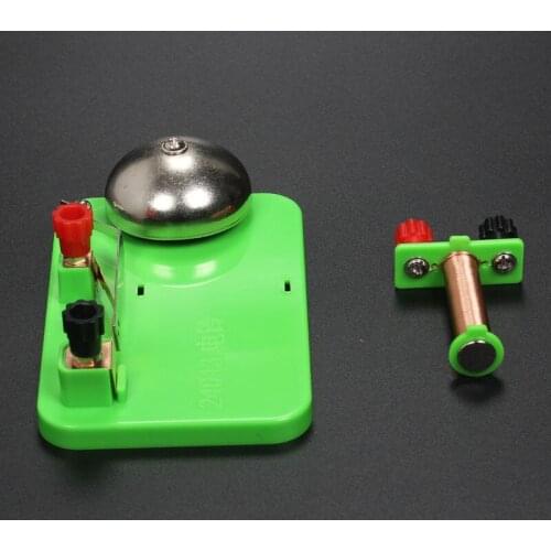 Electric bell experiment junior physics and electricity equipment primary science teaching instrument electromagnetic iron relay