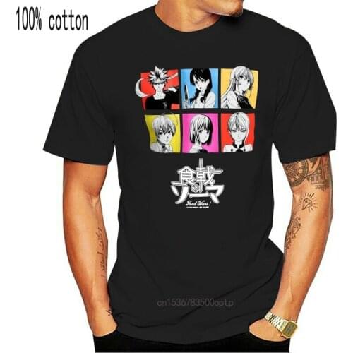 Men t shirt Fashion Summer FOOD WARS TOTSUKI STUDENT COLOR PORTRAITS Shirts t-shirt novelty tshirt women