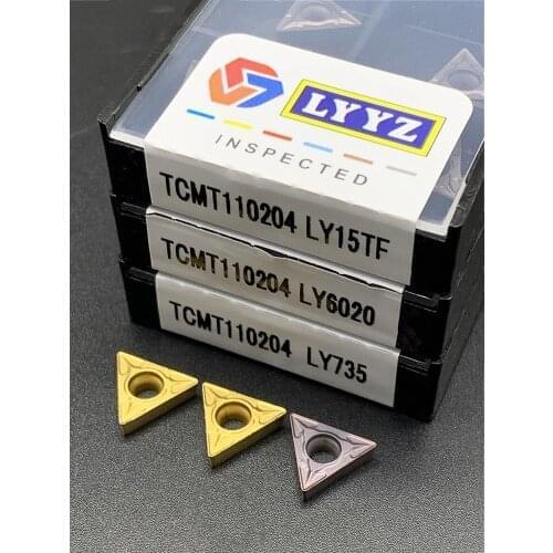 TCMT110204 LY735 LY15TF LY6020 metal turning tool external turning tools CNC tool lathe tool TCMT 110204 milling cutter