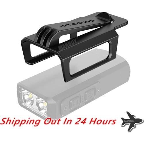 Topsale NITECORE Multi-purpose Clip Only for TIP Metal Rechargeable KeyButton FlashLight 100% Original Accessories Without Box