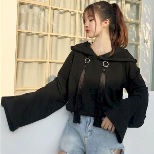 Женские короткие толстовки PEIRESA China At AliExpress