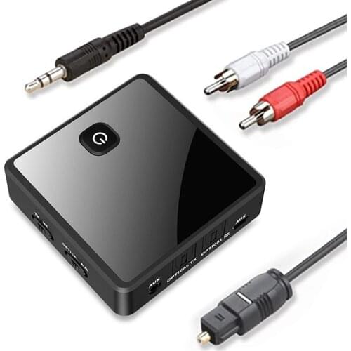 AptX HD Low Latency Bluetooth 5.0 o Transmitter Receiver Music Two in One Bluetooth Wireless o 3.5mm o Jack