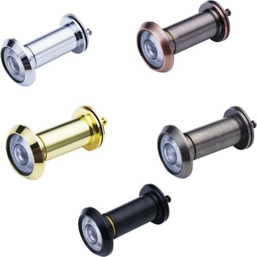 PXPD Anti-pry Peephole Security Door Viewer Adjustable Front Door Peephole 200