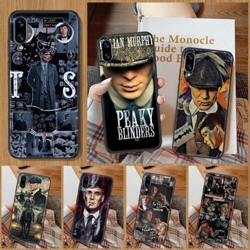 Peaky Blinders Thomas Shelby Phone Case For Huawei Honor 6A 7A 7C 8A 8X 8 9 9X 10 10i 20 Lite Pro black silicone cell cover tpu
