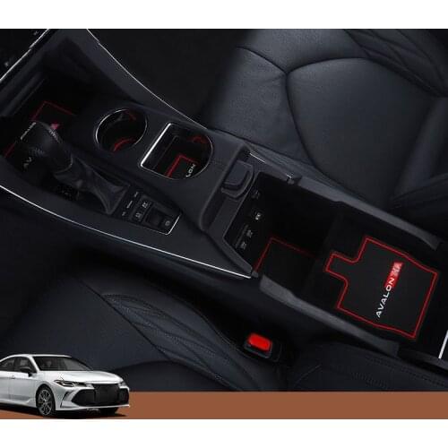 Door slot pad car modified interior water cup mat interior decoration car accessories For Toyota AVALON 2019 2020