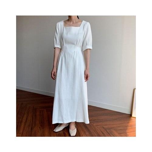 Suooheyal White Summer Dresses