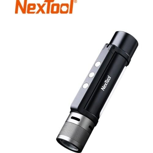 NexTool Outdoor 6 in 1 LED Flashlight Ultra Bright Torch Waterproof Camping Night Light Zoomable Portable Emergency Light