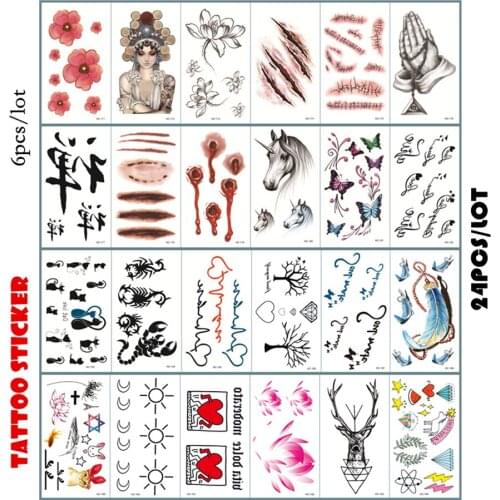 Nu-TATY Heart wings Flash Tattoo Hand Sticker 10.5*6cm Small Waterproof Henna Beauty Temporary Body Tattoo Sticker