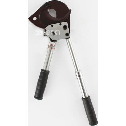 High-quality Ratchet Cable Cut-off J52 Ratchet Wire Cutter Mechanical Cable Cut Cutter Plier Hand Tool for Cutting Cu/Alu Cable