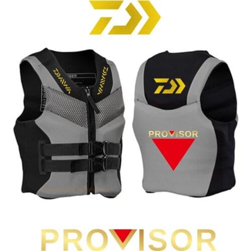 2021 Men Swimming Life Jacket Outdoor DAIWA Fishing Life Vest Safety Life Vest Multifunctional DAWA Super Quality Life Jacket
