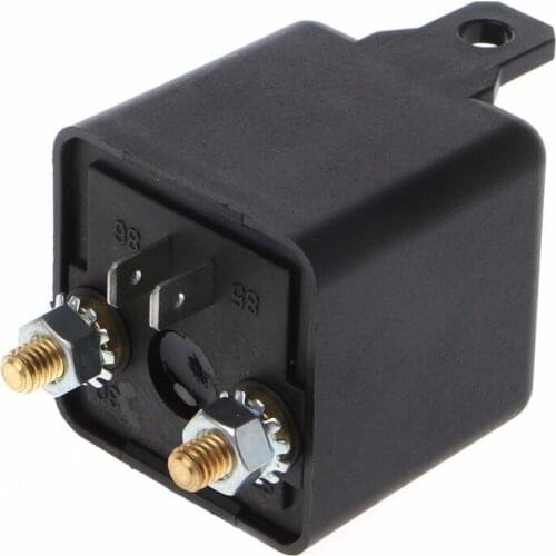 24V/12V DC 200A High Power Car Relay Truck Motor Continuous Type Automotive Switch 63x45x45mm