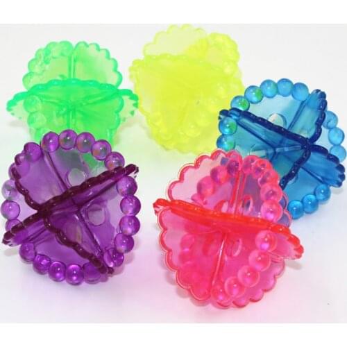 4Pcs/Lot Washing Machine Ball Wash Laundry Dryer Fabric Soften Helper Cleaner Anti-Winding Washing Ball Decontamination