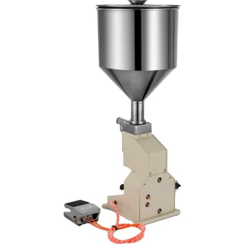 A02 Pneumatic Liquid Paste Filling Machine for Cream Shampoo Cosmetic