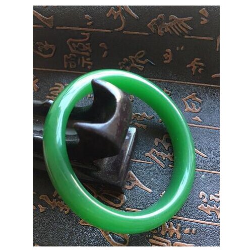 Free Shipping 60mm Chinese Certified Grade A Natural Xiu Green Gems Bracelet jade