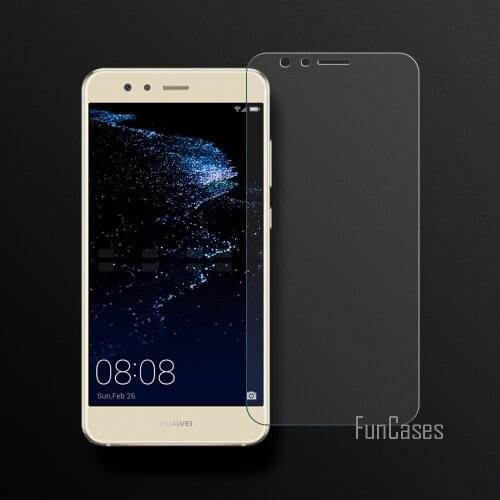 Screen Protector For Huawei P10 Lite Tempered Glass For Huawei P10 Lite 2.5D Curved Edge Protective Film Full Coverage 0.26mm HD