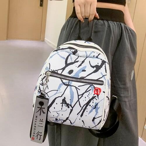 Small Backpack Women Waterproof Oxford Rucksack Casual Ladies Bagpack High Quality Female Travel Backpacks Anti Theft Back Packs